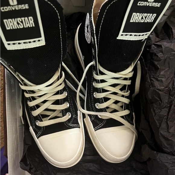 DRKSTAR CONVERSE (Rick Owens) SOLD - Picture 1 of 2